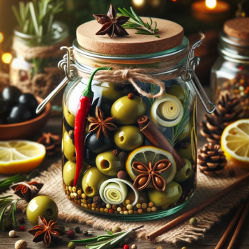 Marinované olivy