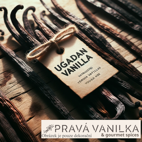 Vanilka z Ugandy premium na váhu