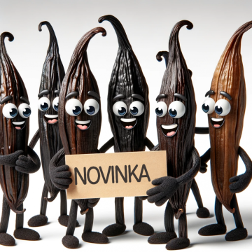 Nové zboží skladem, vanilka, cejlonská skořice