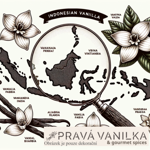 Vanilka z Indonésie