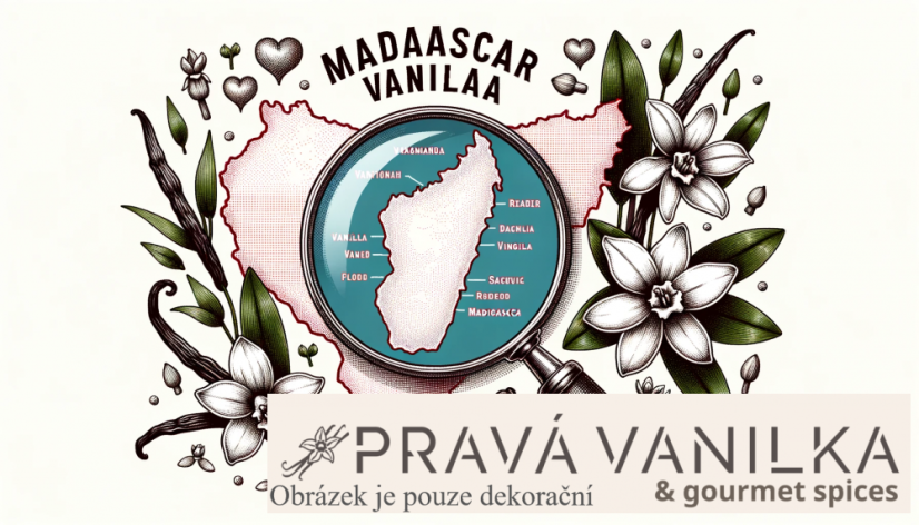 Mletá vanilka Bourbon z Madagaskaru - královna dezertů