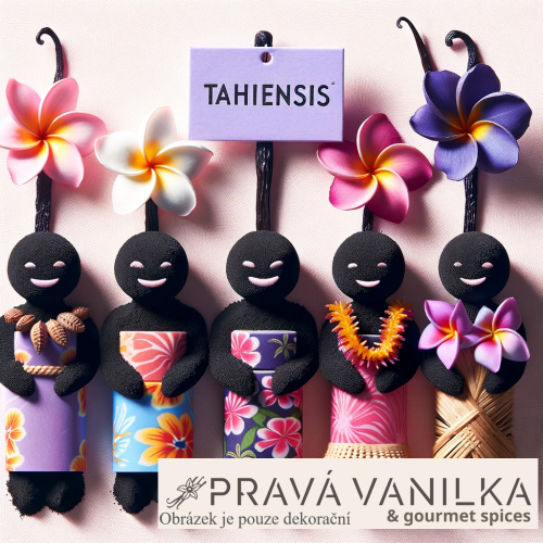 Mletá vanilka Tahitensis premium - Hmotnost balení: 500 g