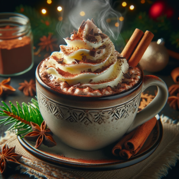 Pikantní vánoční kakao