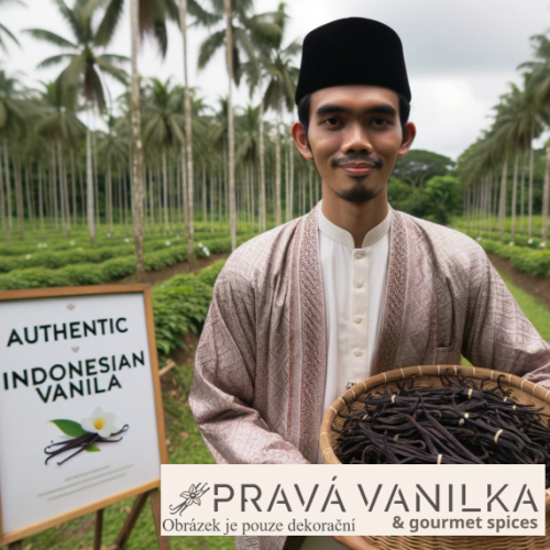 Vanilka z Indonésie
